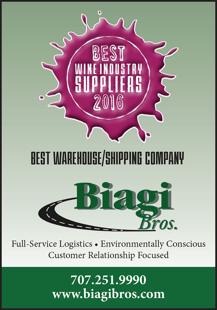 BEST WINE INDUSTRY SUPPLIERS - 2016