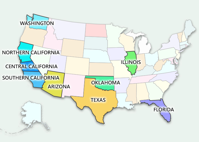 Terminal Location Map
